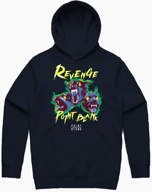 Revenge Hoodie - Navy Blue