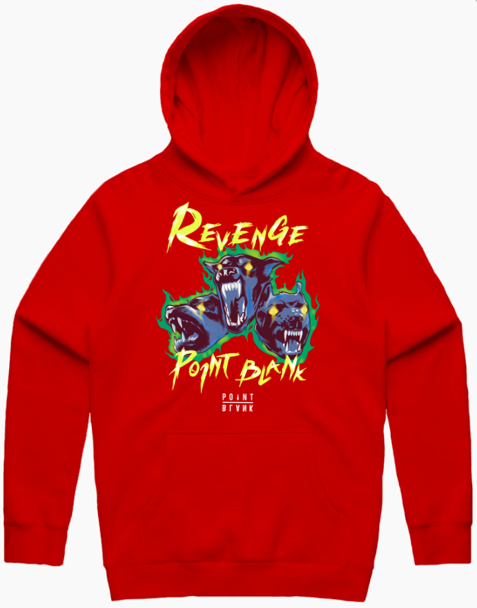 Revenge Hoodie - Red