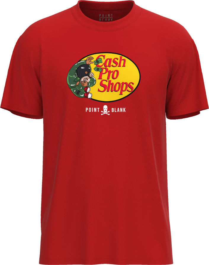 Cash Pro Shops T-Shirt - Red