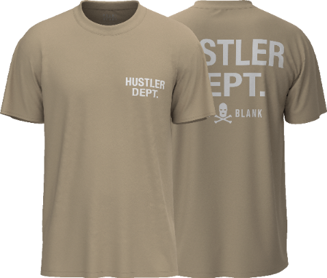 Hustler Dept. T-Shirt - Dust