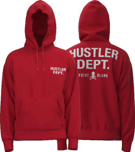 Hustler Dept. Hoodie - Red