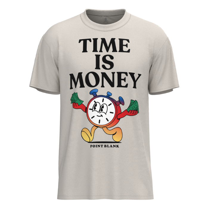 TIME IS MONEY T-SHIRT