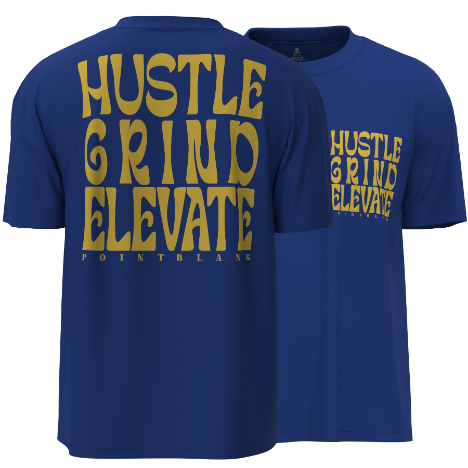 HUSTLE GRIND ELEVATE T-SHIRT