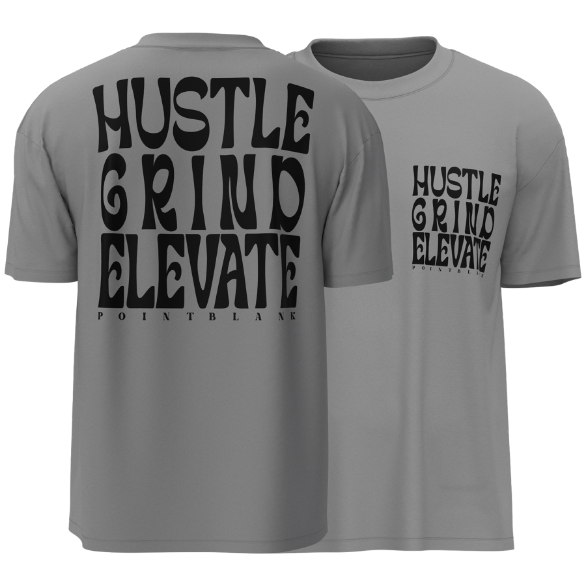 HUSTLE GRIND ELEVATE T-SHIRT