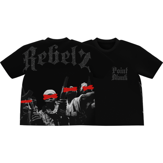 REBELZ LUXE RHINESTONE T-SHIRT