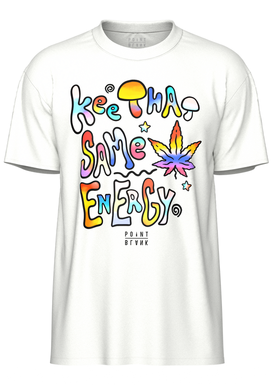 Keep That Same Energy T-Shirt - White