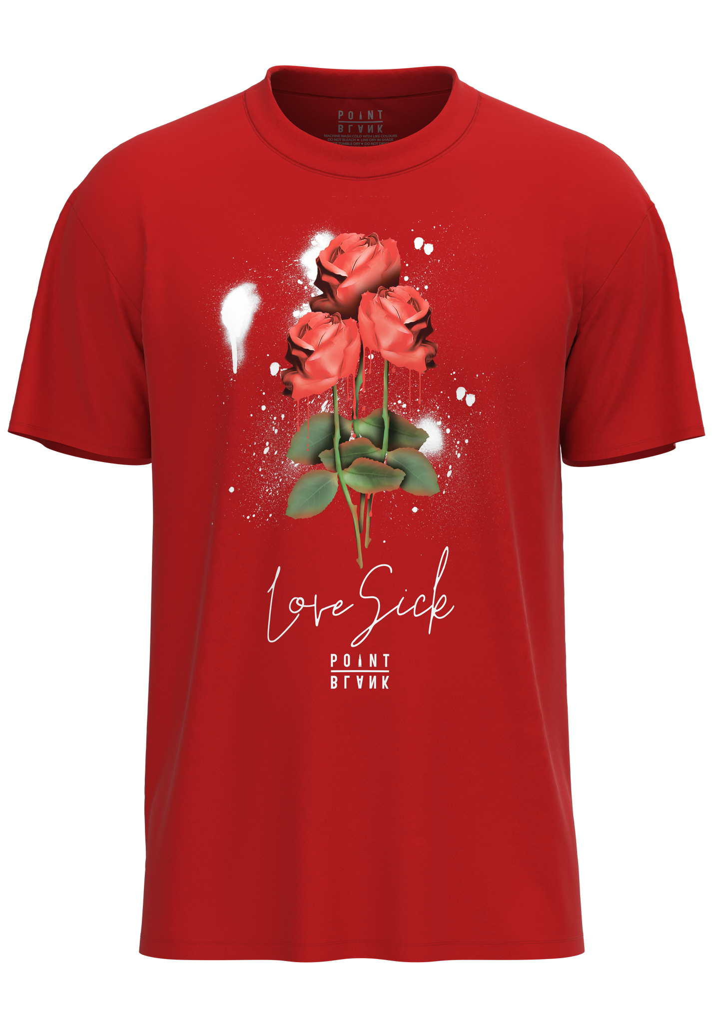 Melting Rose T-Shirt - Red