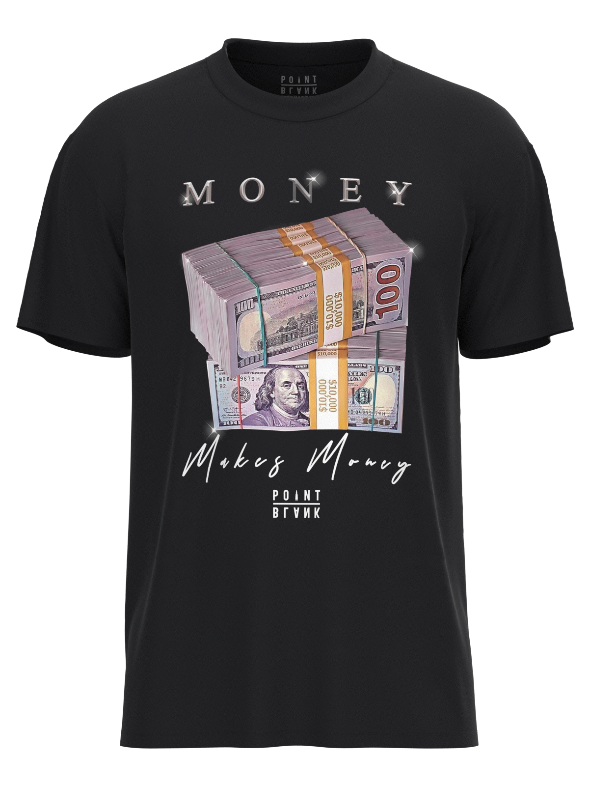 Money Make Money T-Shirt - Black