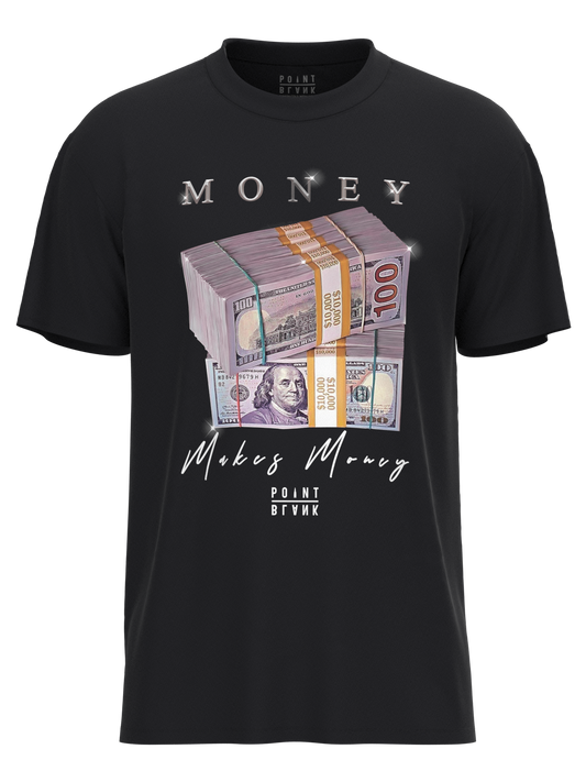 Money Make Money T-Shirt - Black