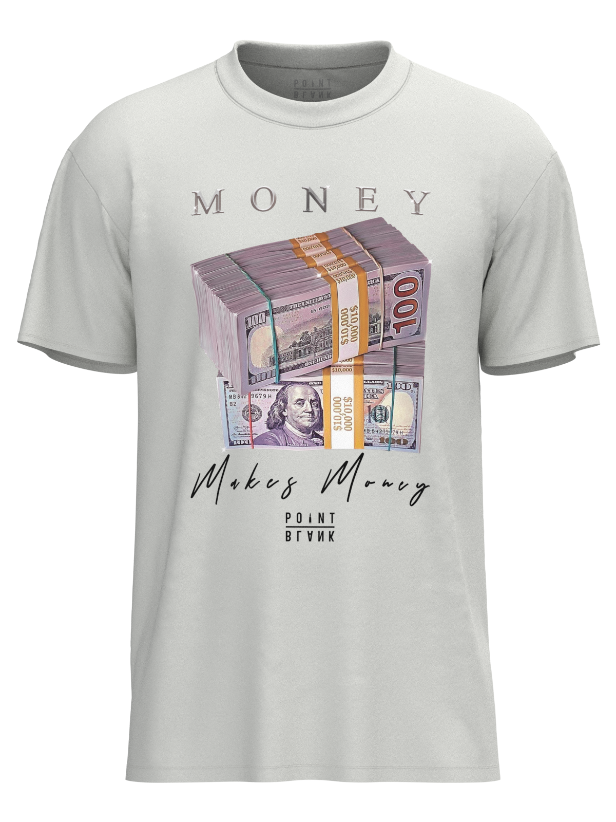 Money Make Money T-Shirt - White