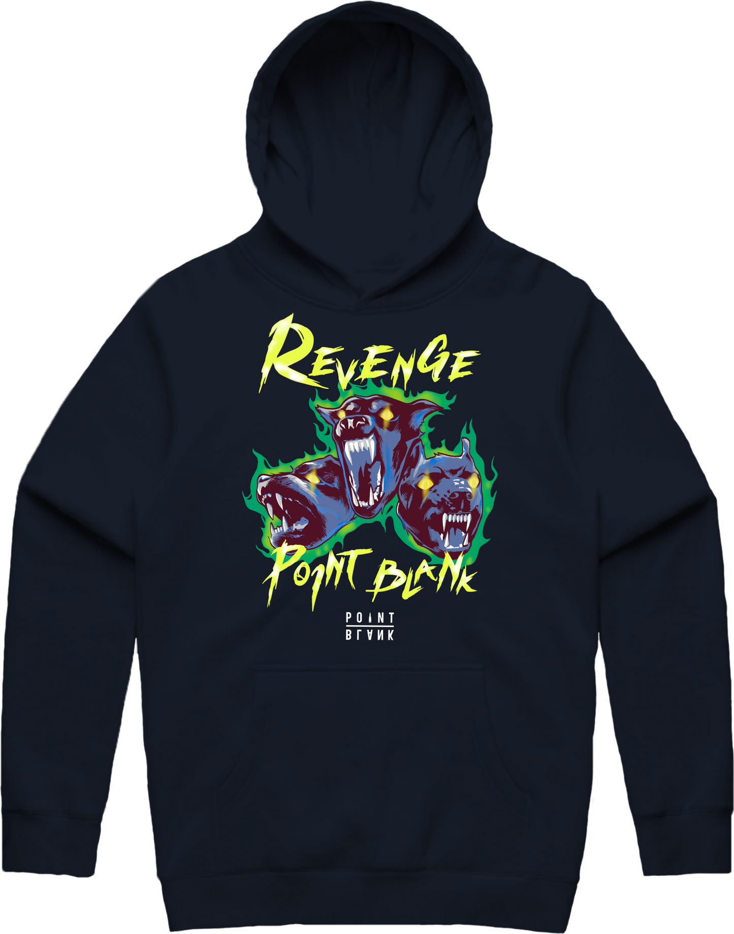 Revenge Hoodie - Navy Blue