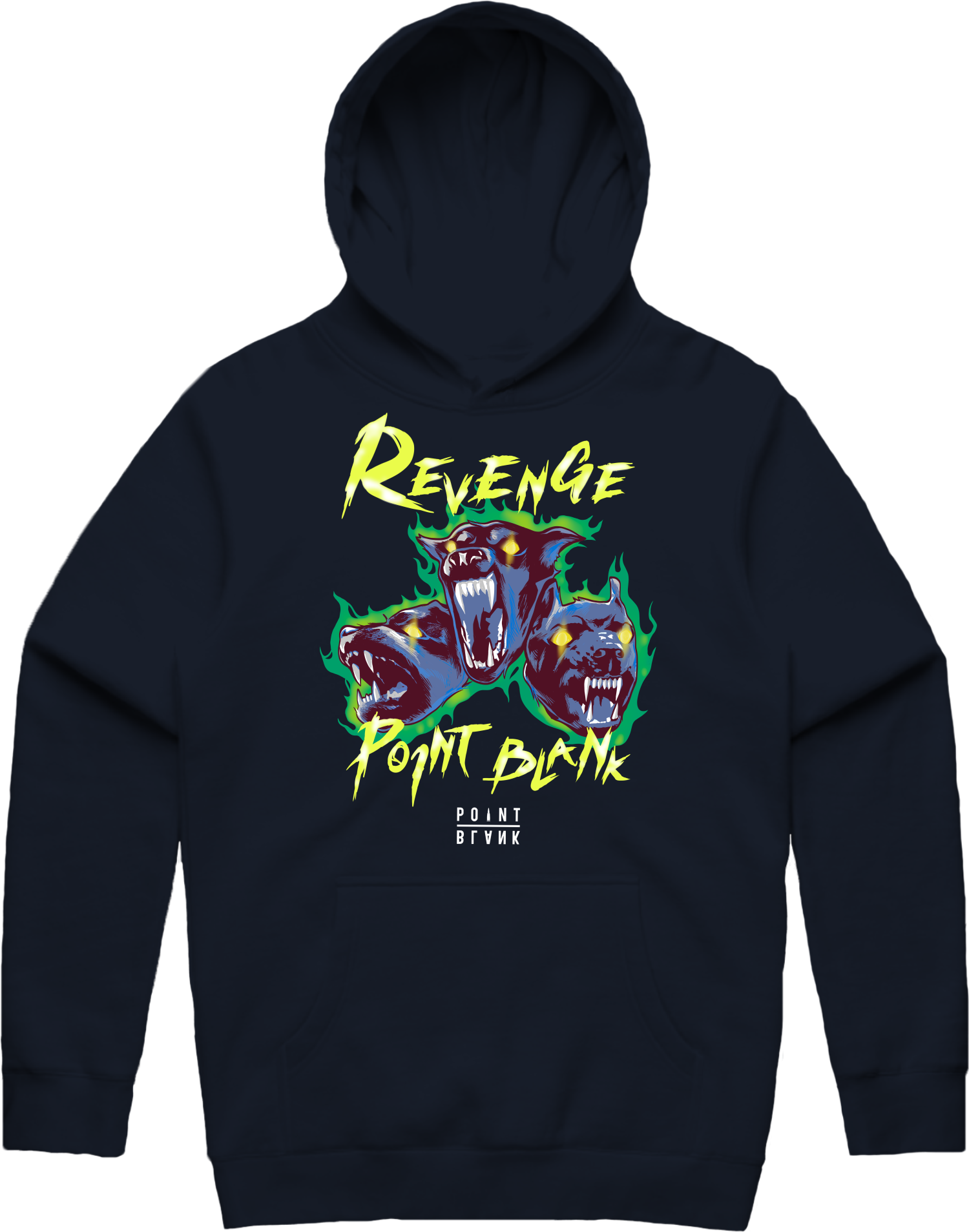 Revenge sales hoodie blue