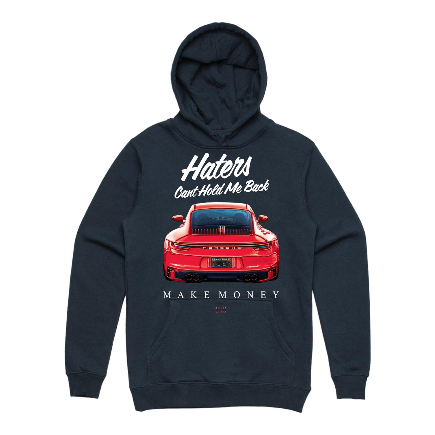 Can't Hold Me Back Hoodie - Navy Blue