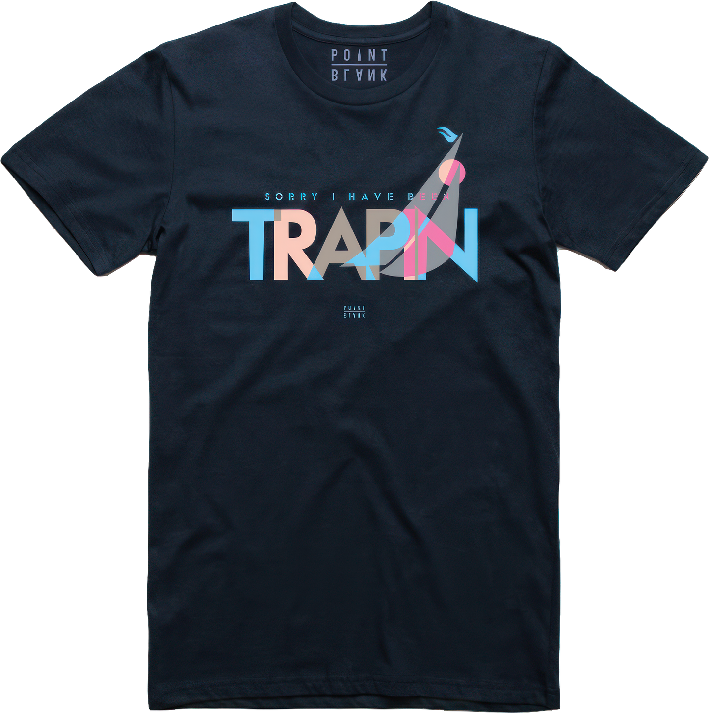 Trappin T-Shirt - Navy Blue