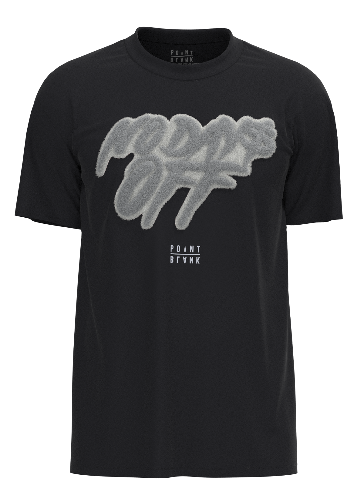 NDO Chenille T-Shirt - Black – pointblankclothing