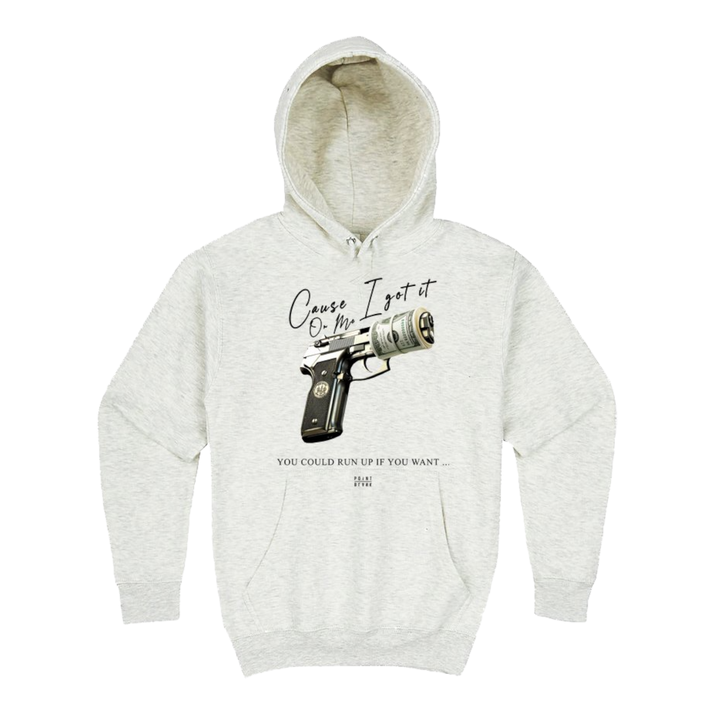 Got It On Me Hoodie - Oatmeal Heather