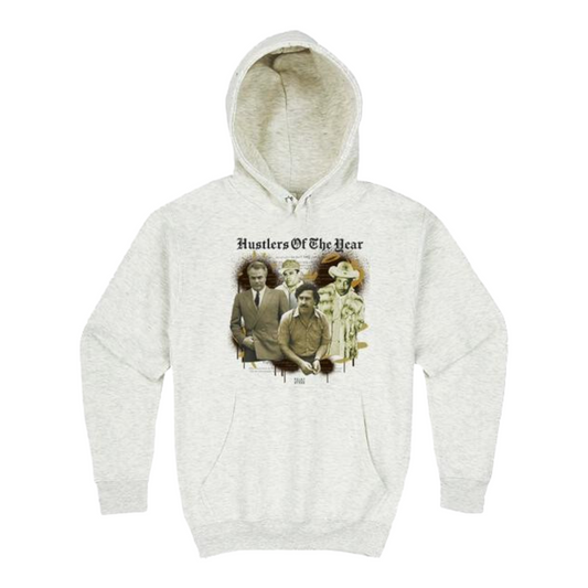 Hustlers Of The Year Hoodie - Oatmeal Heather