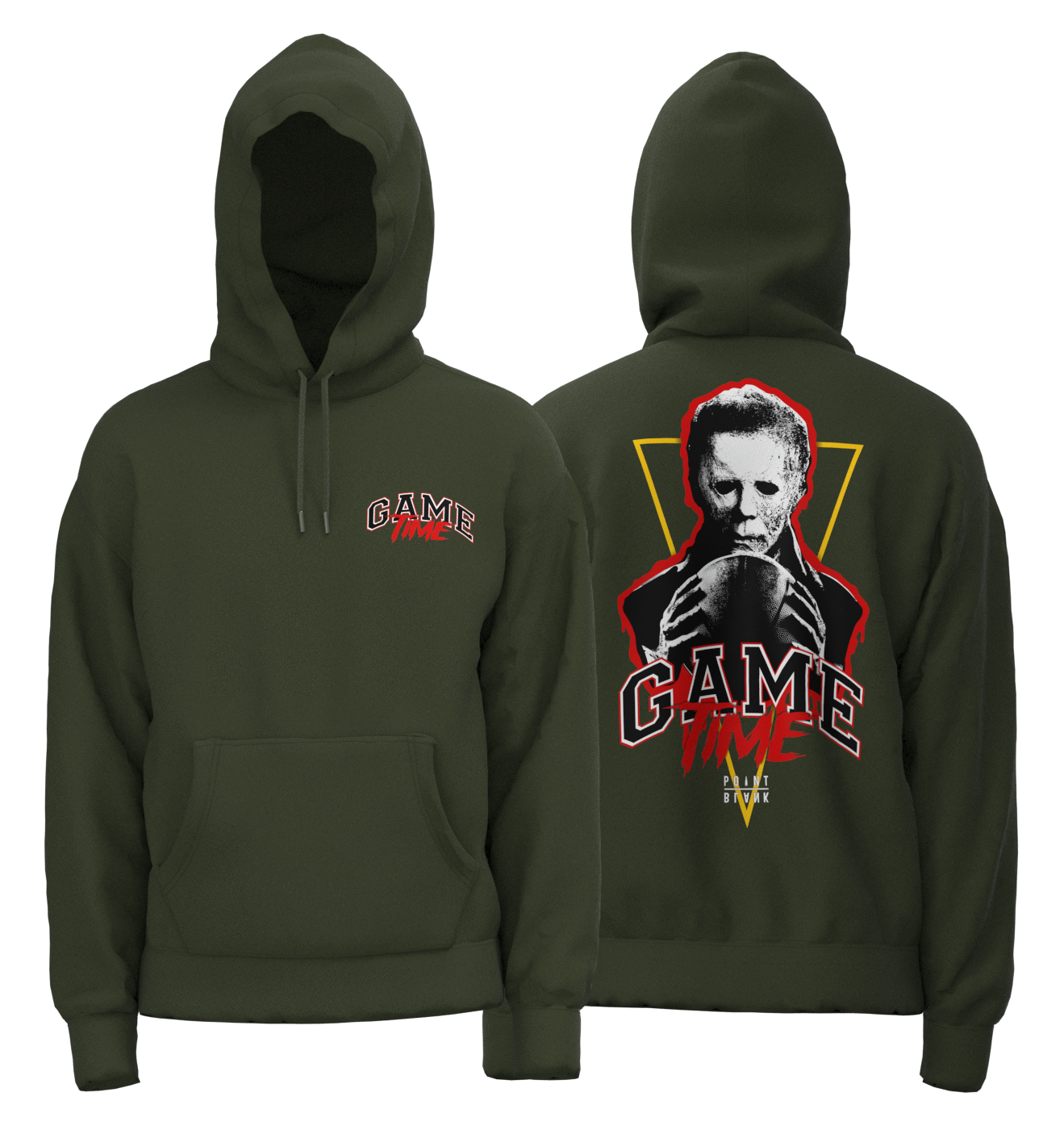 Game Time Hoodie - Olive