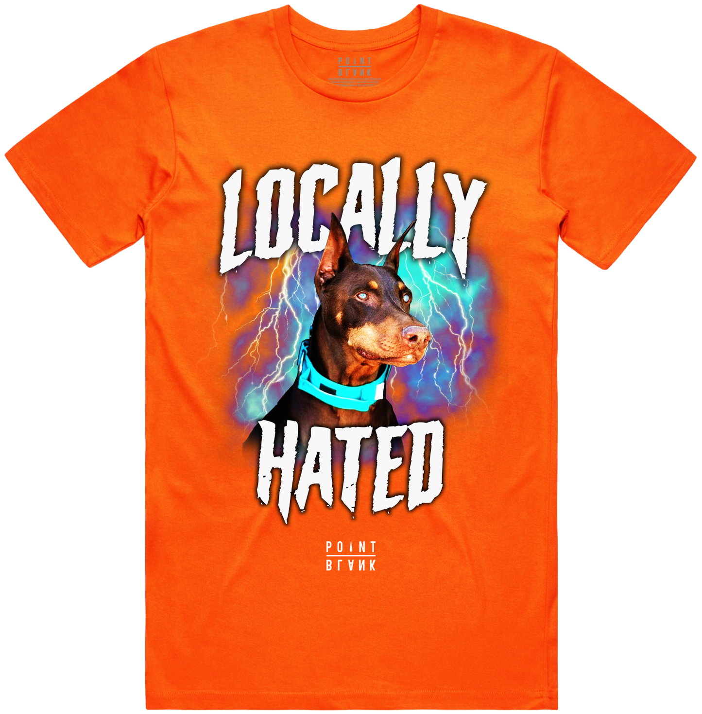 Locally Hated T-Shirt - Orange