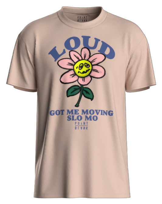 Slow Mo T-Shirt - Pale Pink