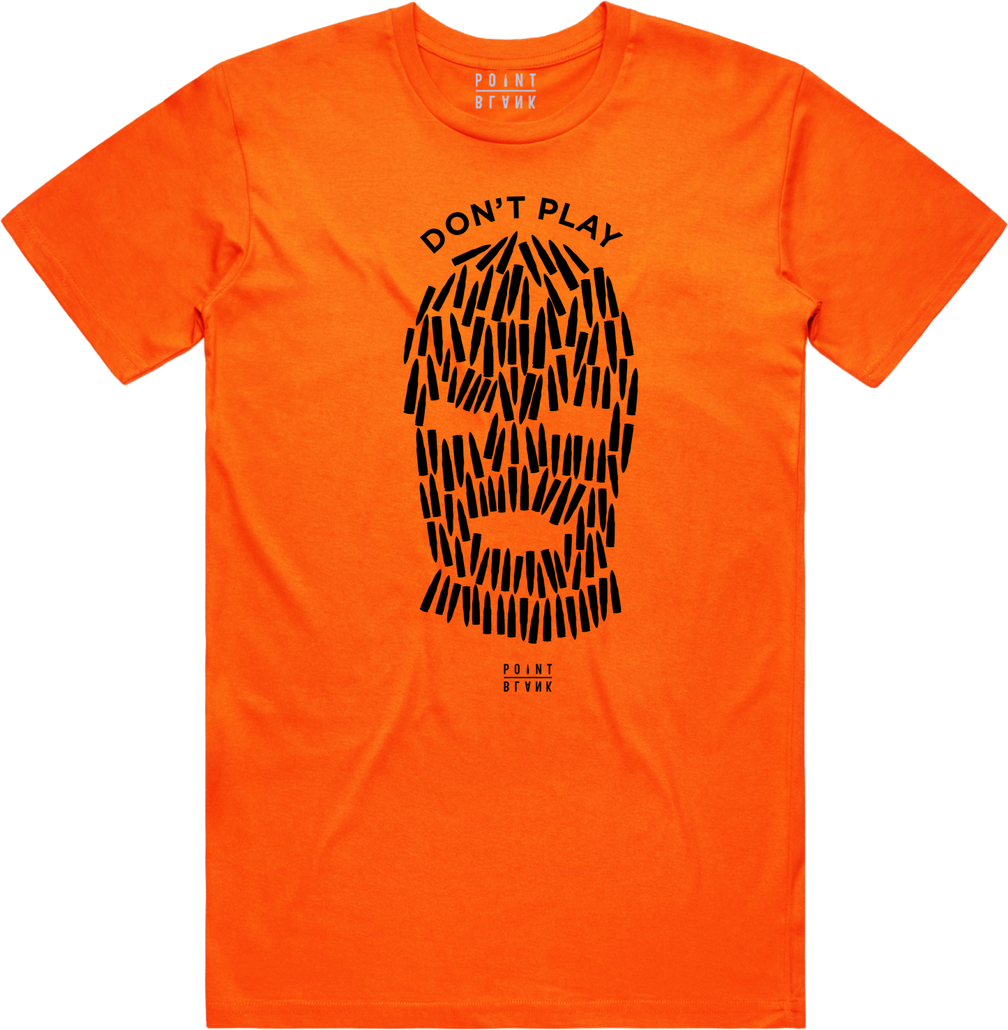 Don't Play T-Shirt - Orange