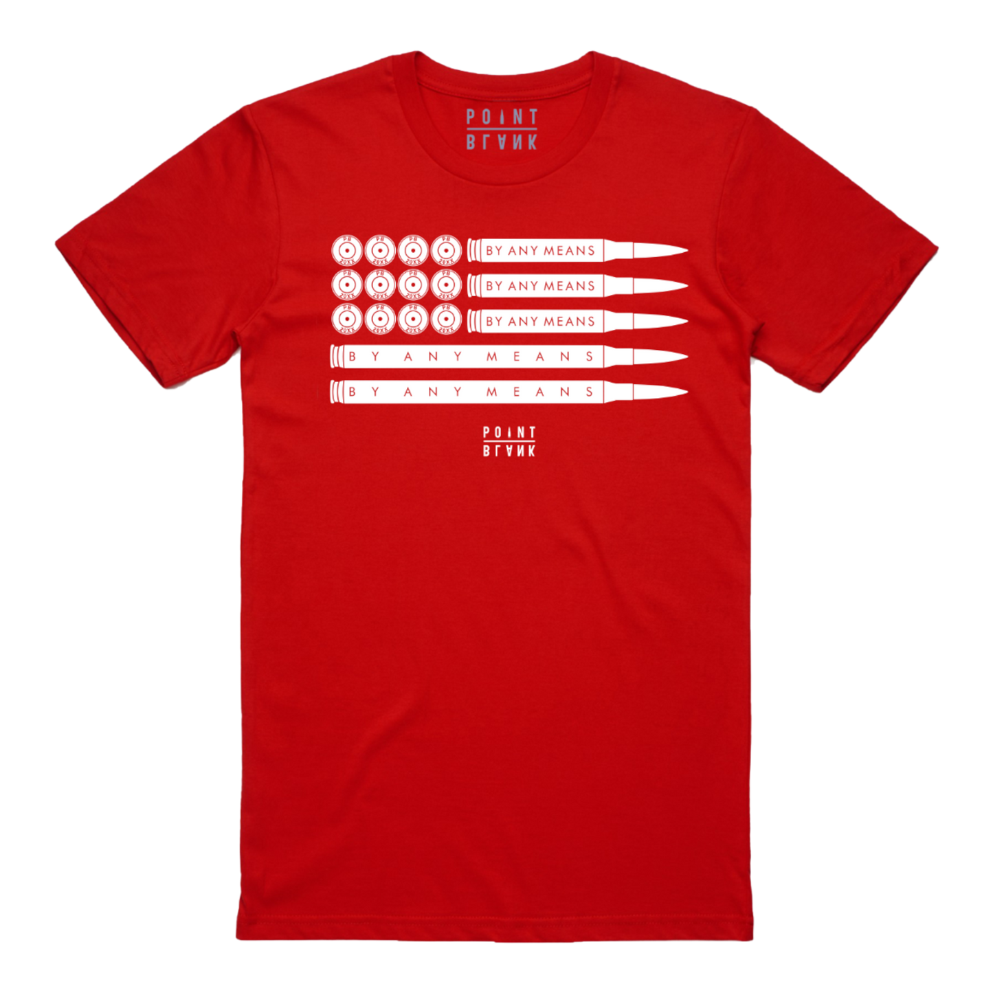 American Flag T-Shirt - Red