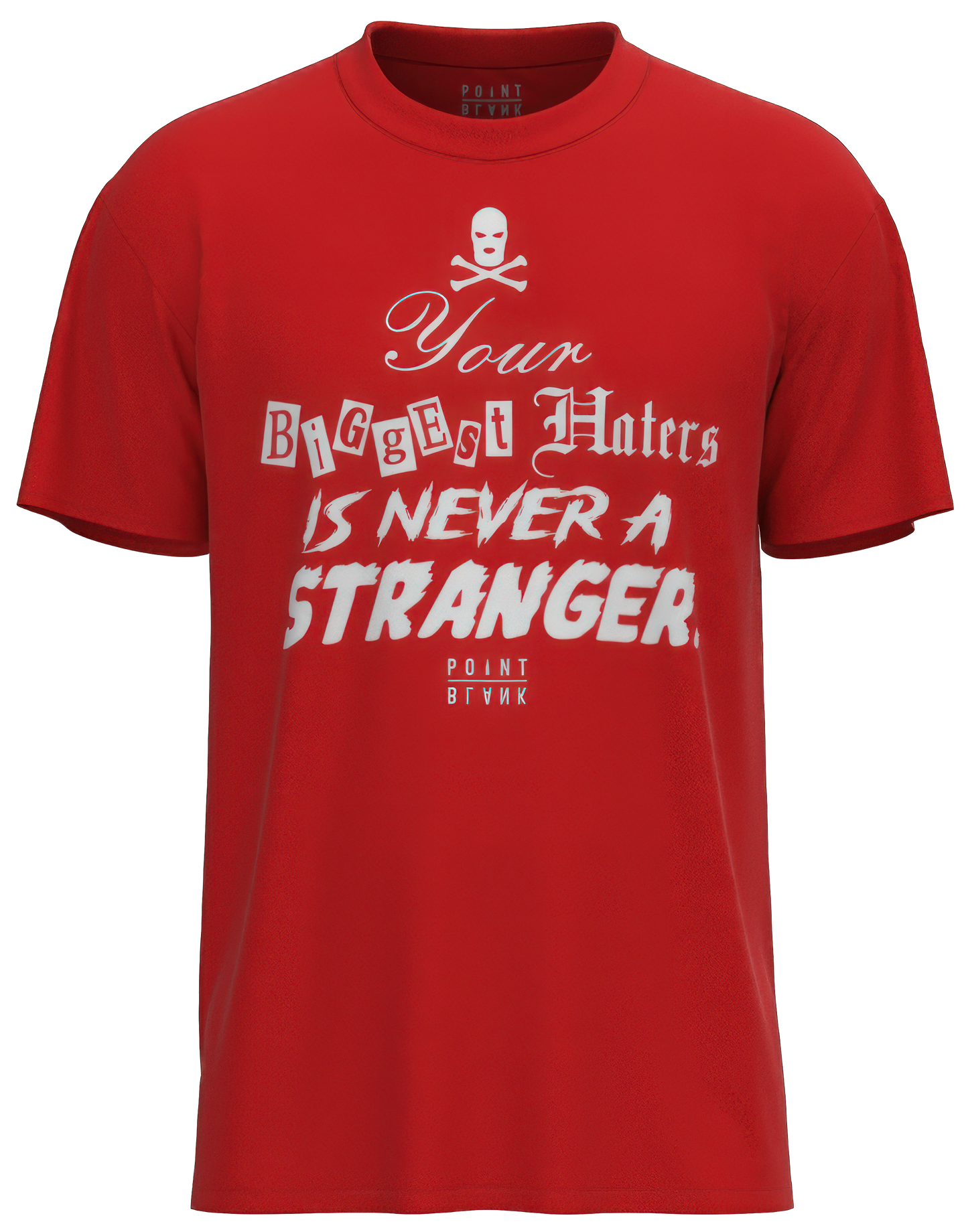 Never a Stranger T-Shirt - Red