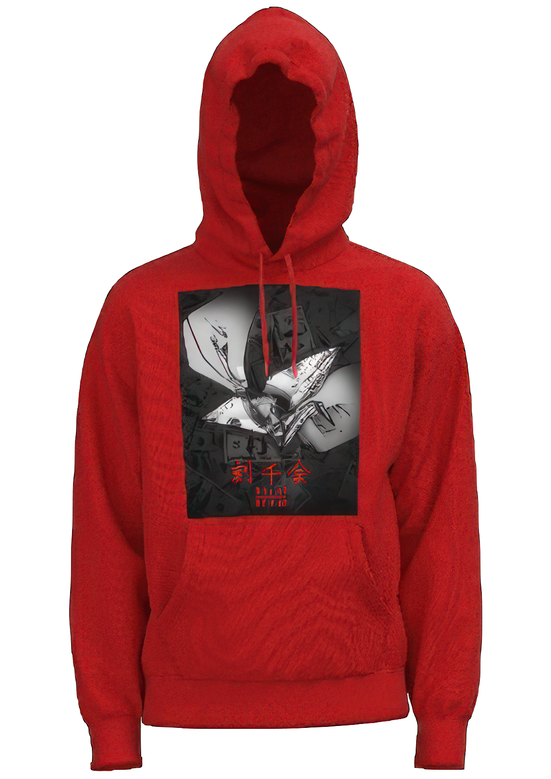 Origami Hoodie - Red