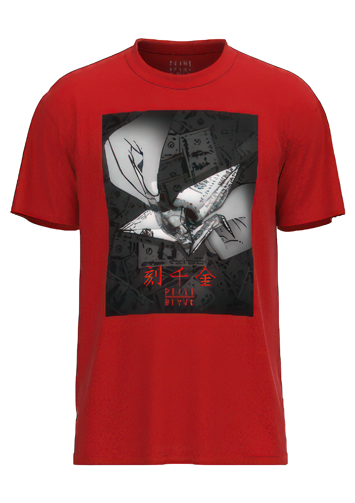 Origami T-Shirt - Red