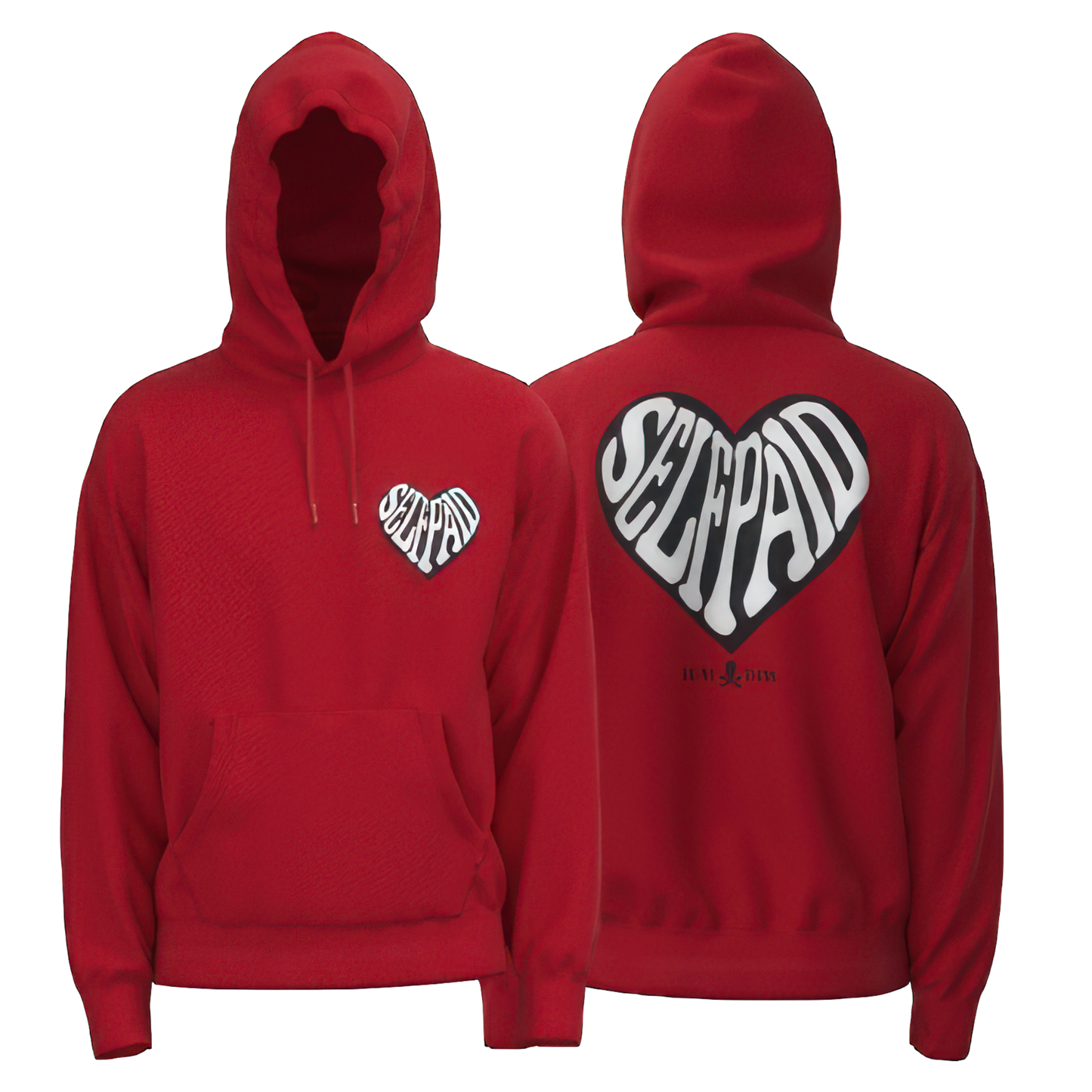 SELF PAID HEART HOODIE