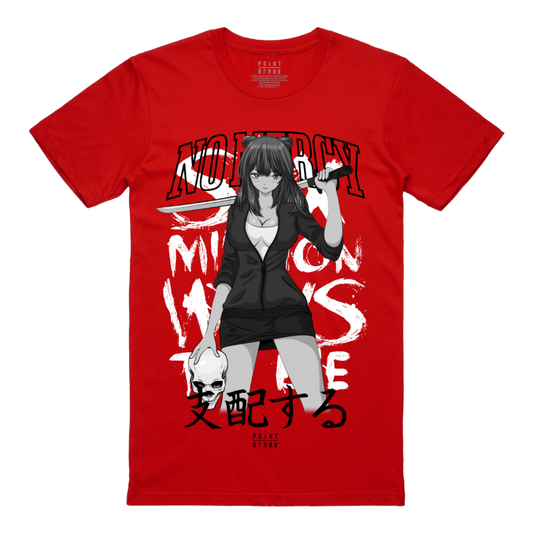 Asa Katana T-Shirt - Red / White