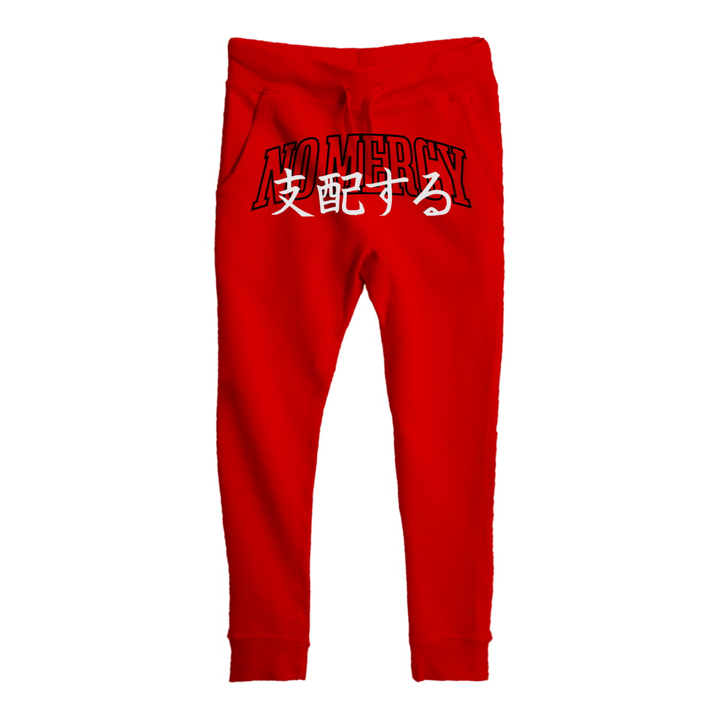 Asa Katana Sweatpants - Red / White / Black