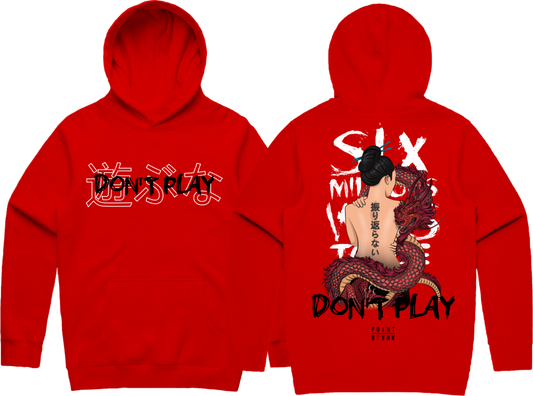 Dragon Lady Hoodie - Red