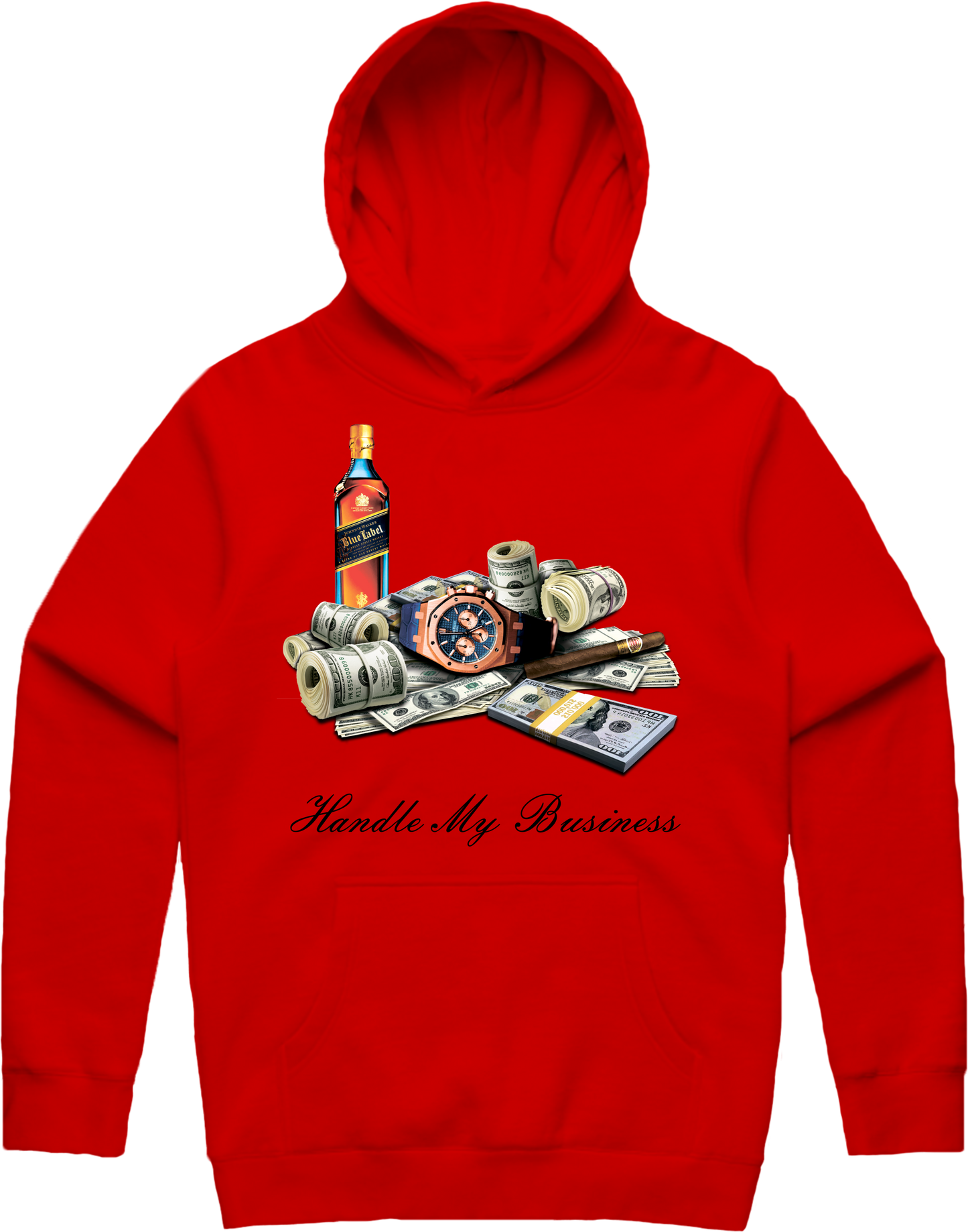 Handle My Business Hoodie - Red