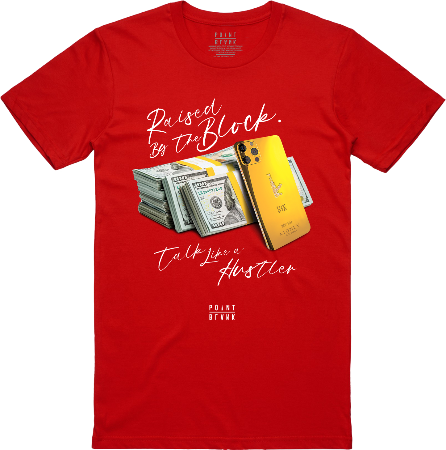 Hustle Talk T-Shirt - Red