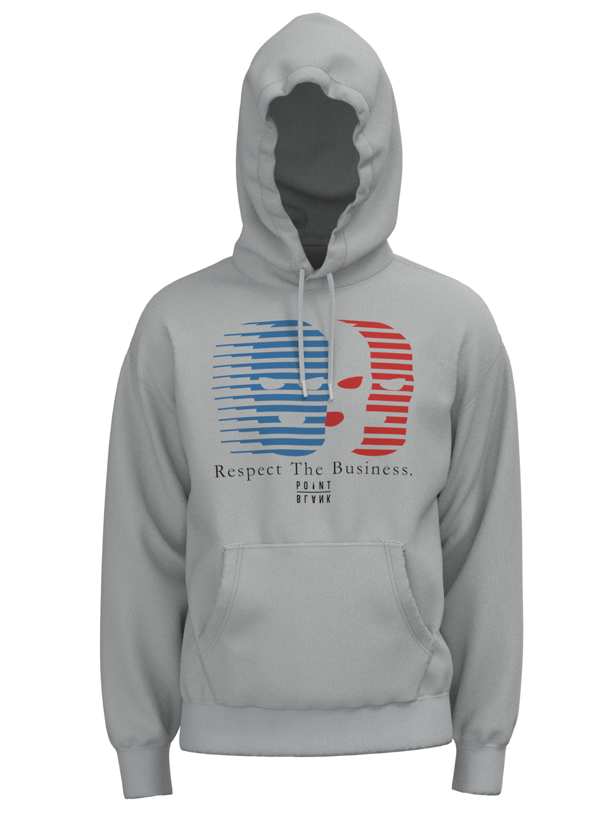 Respect the Business Hoodie - Light Gray