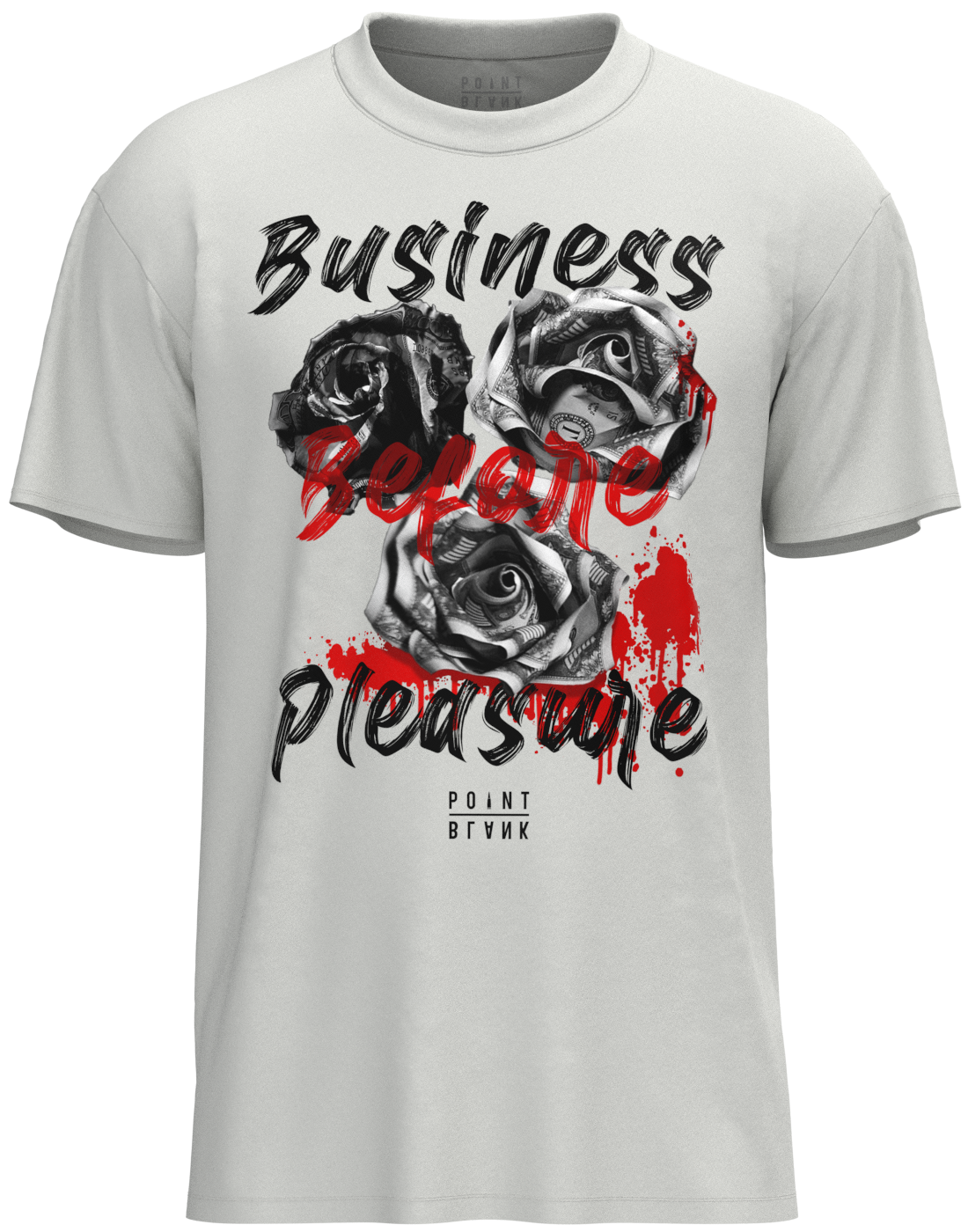 Roses and Pleasure T-Shirt - White