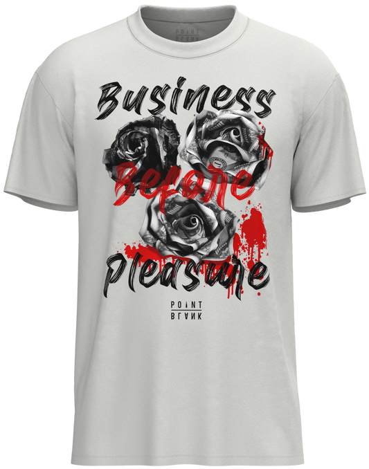 Roses and Pleasure T-Shirt - White