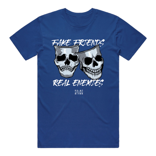 Fake Friends, Real Enemies T-Shirt - Royal