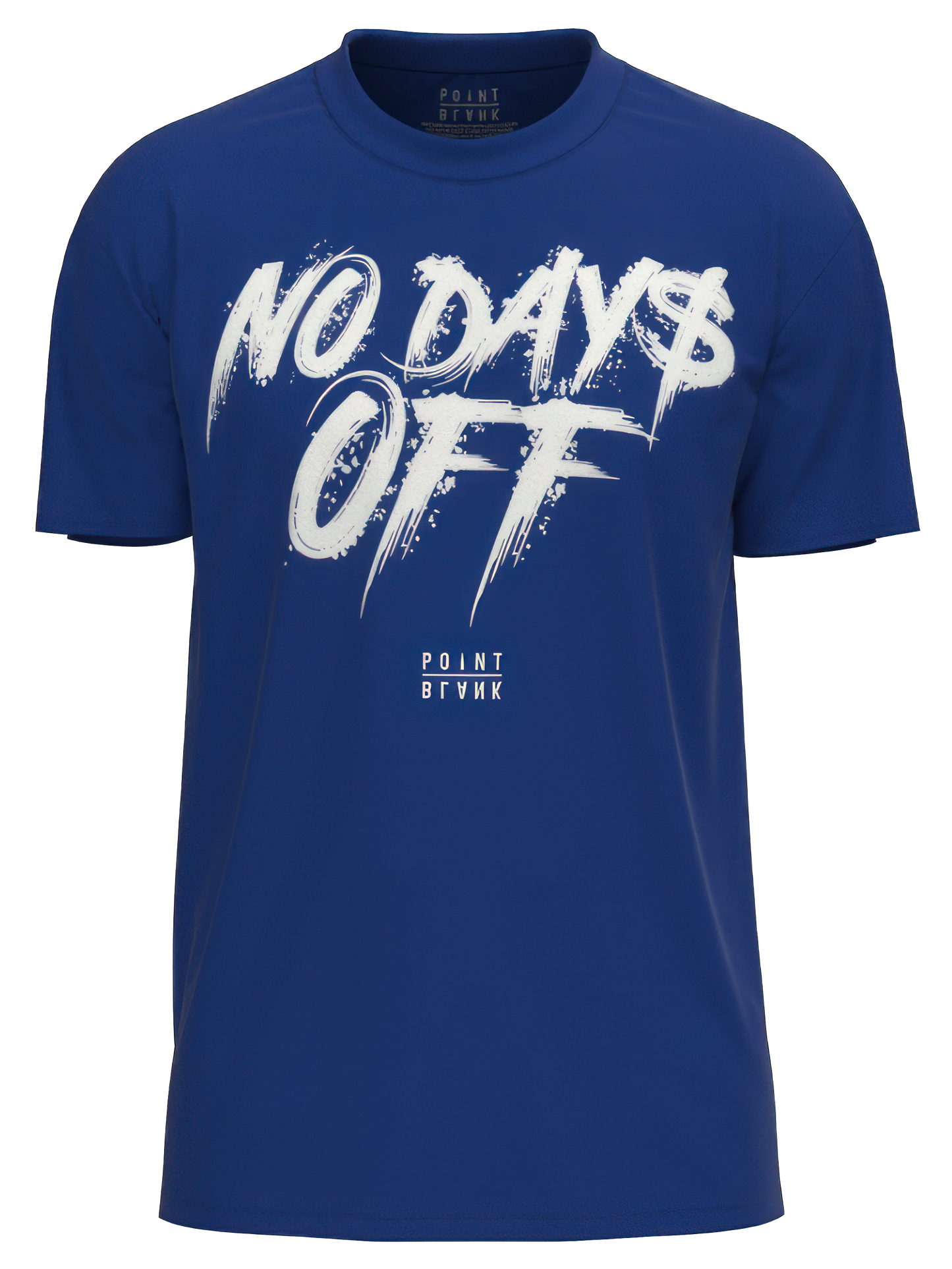 No Days Off T-Shirt - Royal Blue