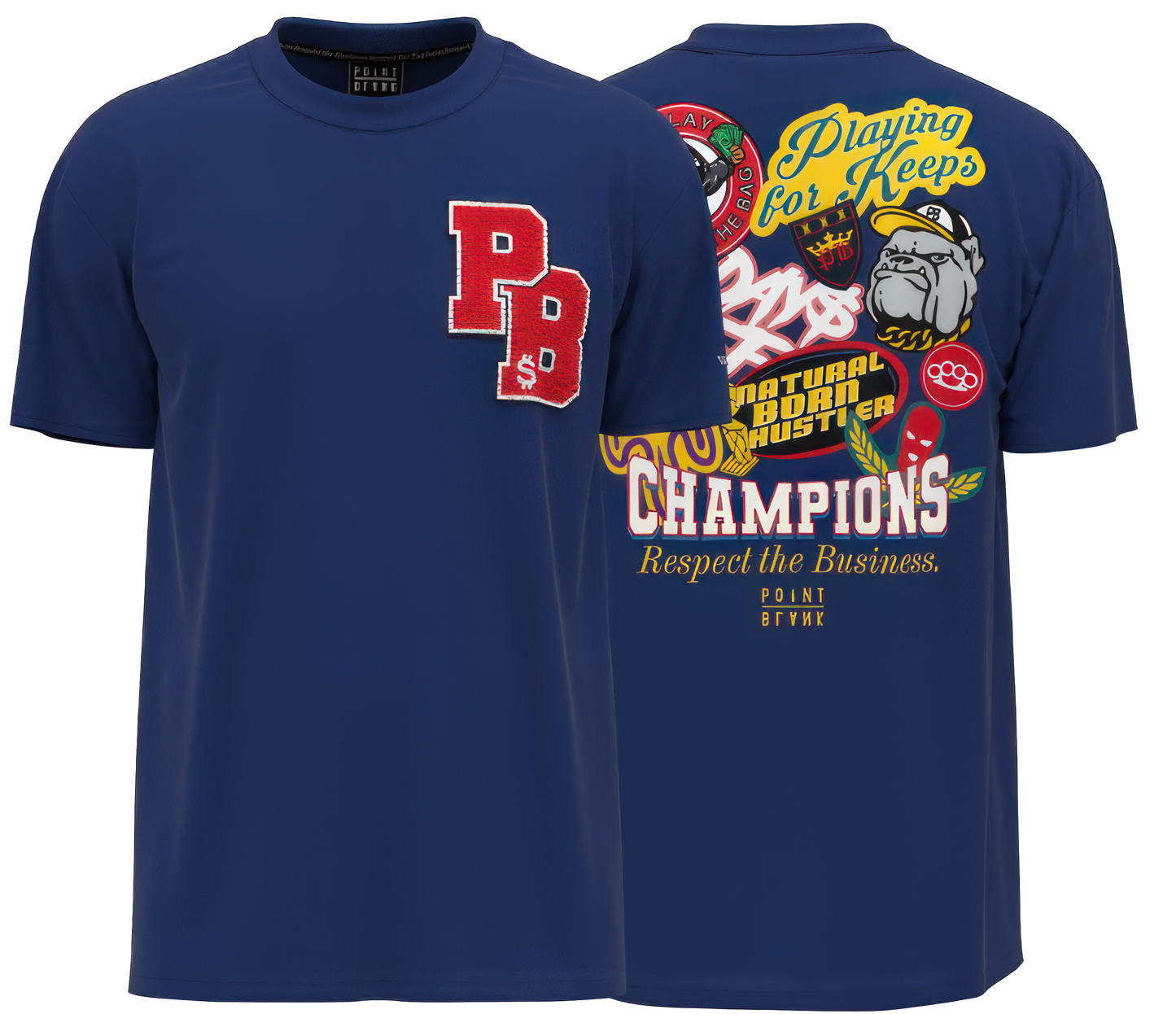 PB Champions T-Shirt - Royal Blue