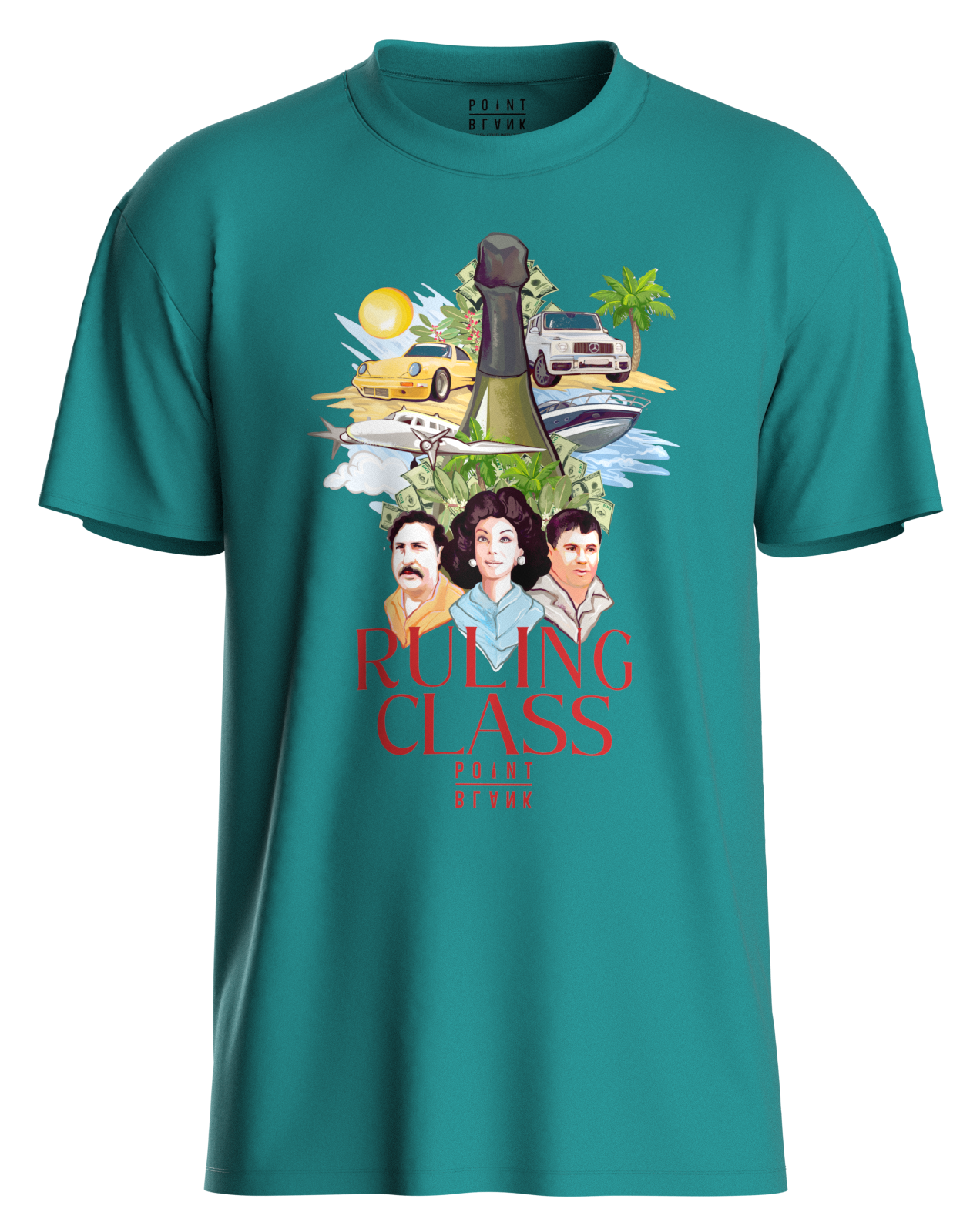 Ruling Class T-Shirt - Teal