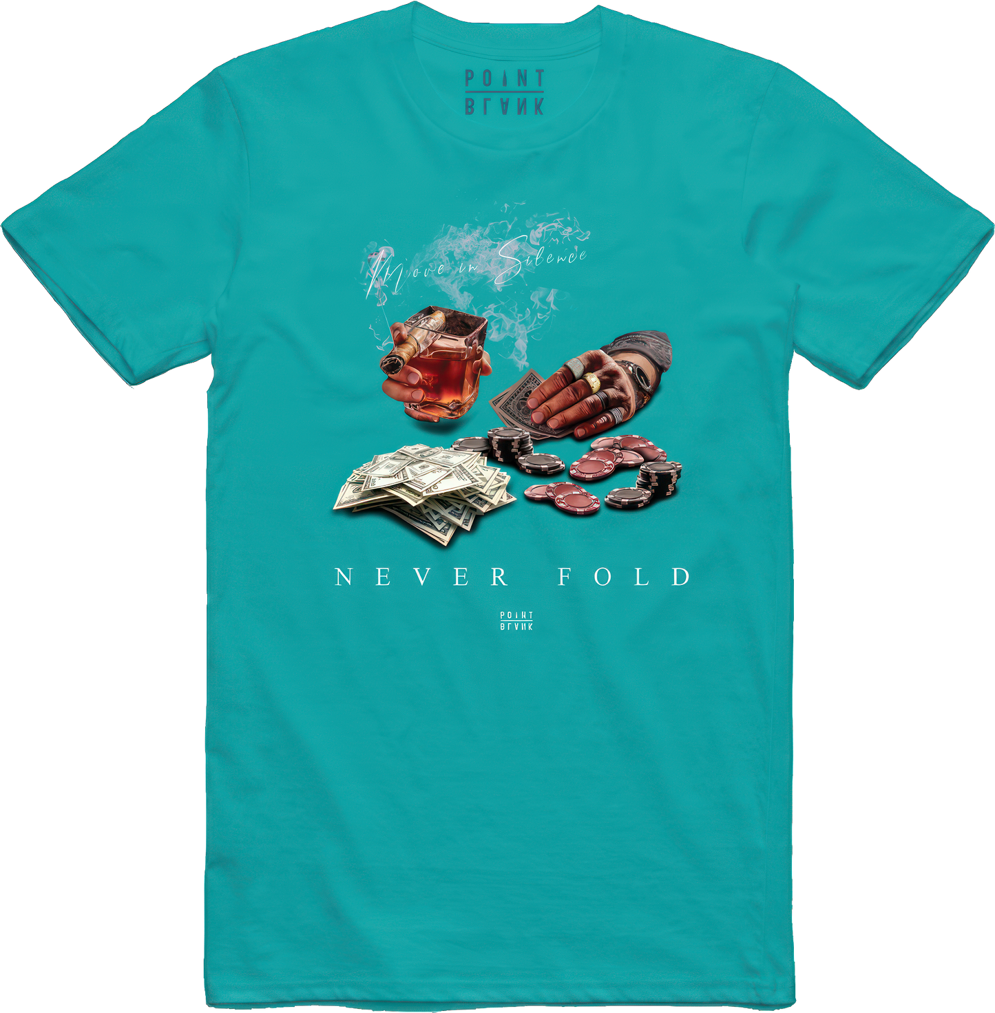 Never Fold T-Shirt - Teal