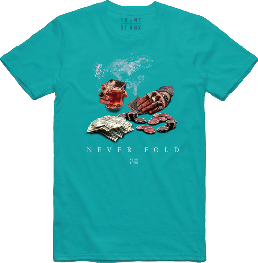 Never Fold T-Shirt - Teal