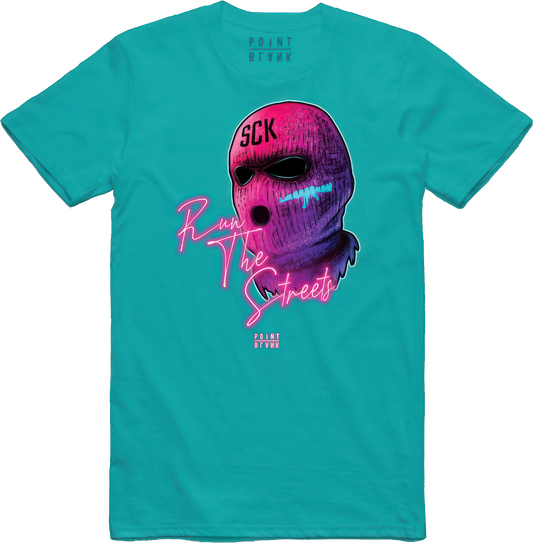 Run the Streets T-Shirt - Teal