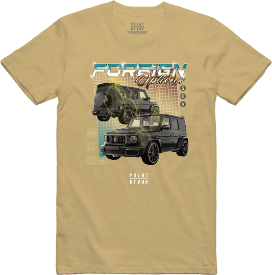 GClass FO T-Shirt - Vintage Gold