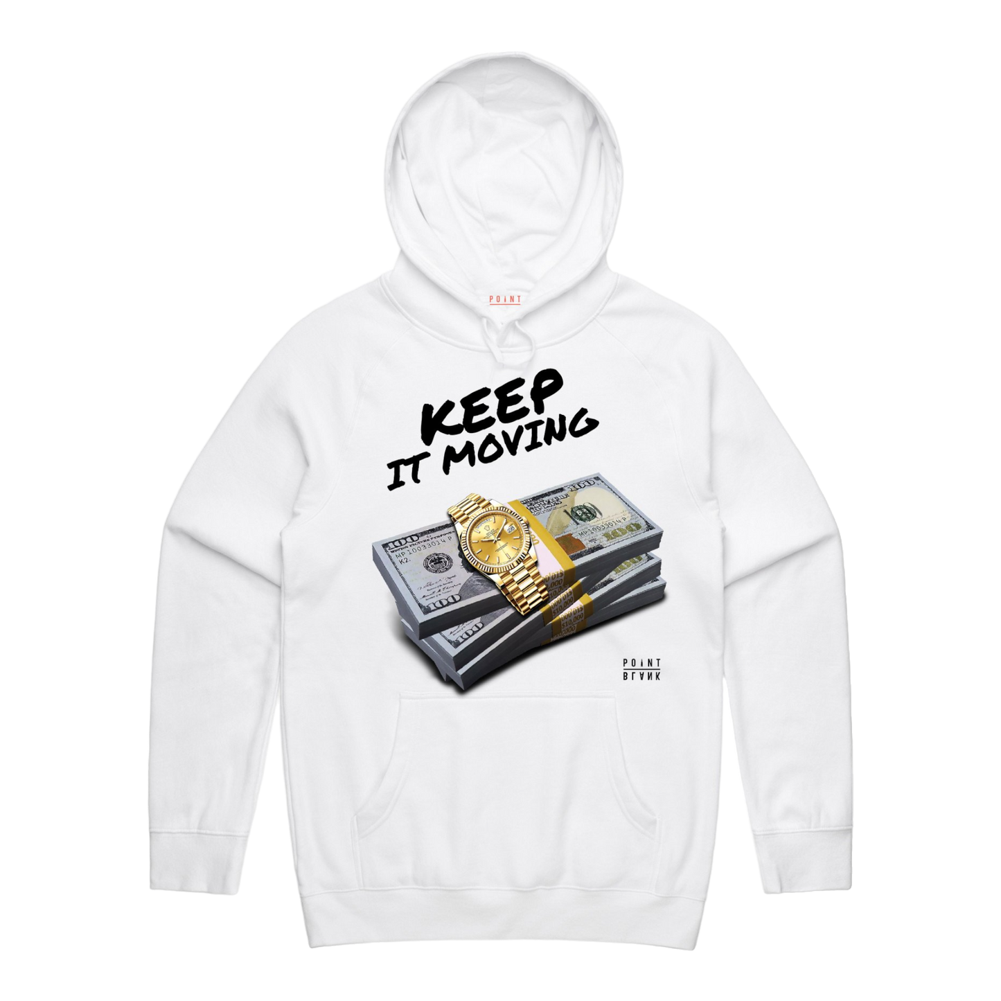 Bandz Hoodie - White