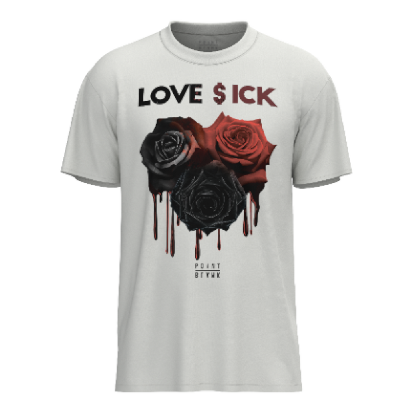 Black Roses T-Shirt - White