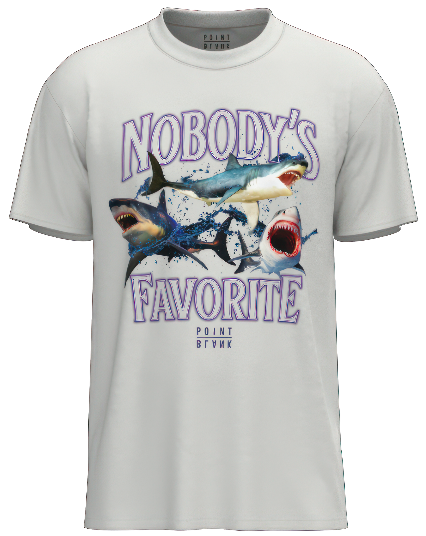 Shark Attack T-Shirt - White