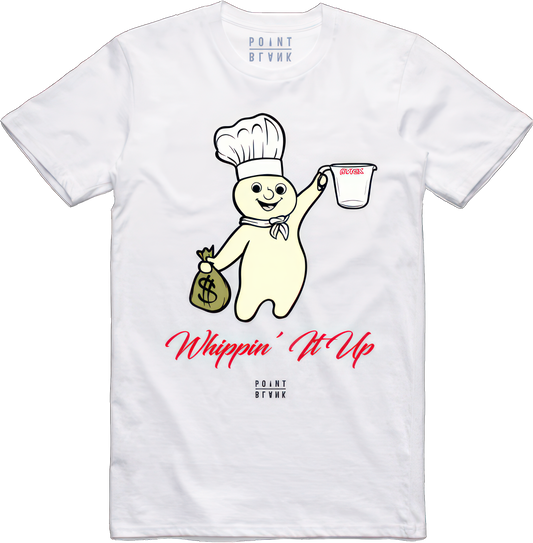 Whippin' IT Up T-Shirt - White